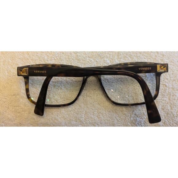Versace Glasses Sunglasses For Frames Only Cats Eye Tortoise Shell MOD 3253 108 - Picture 4 of 7